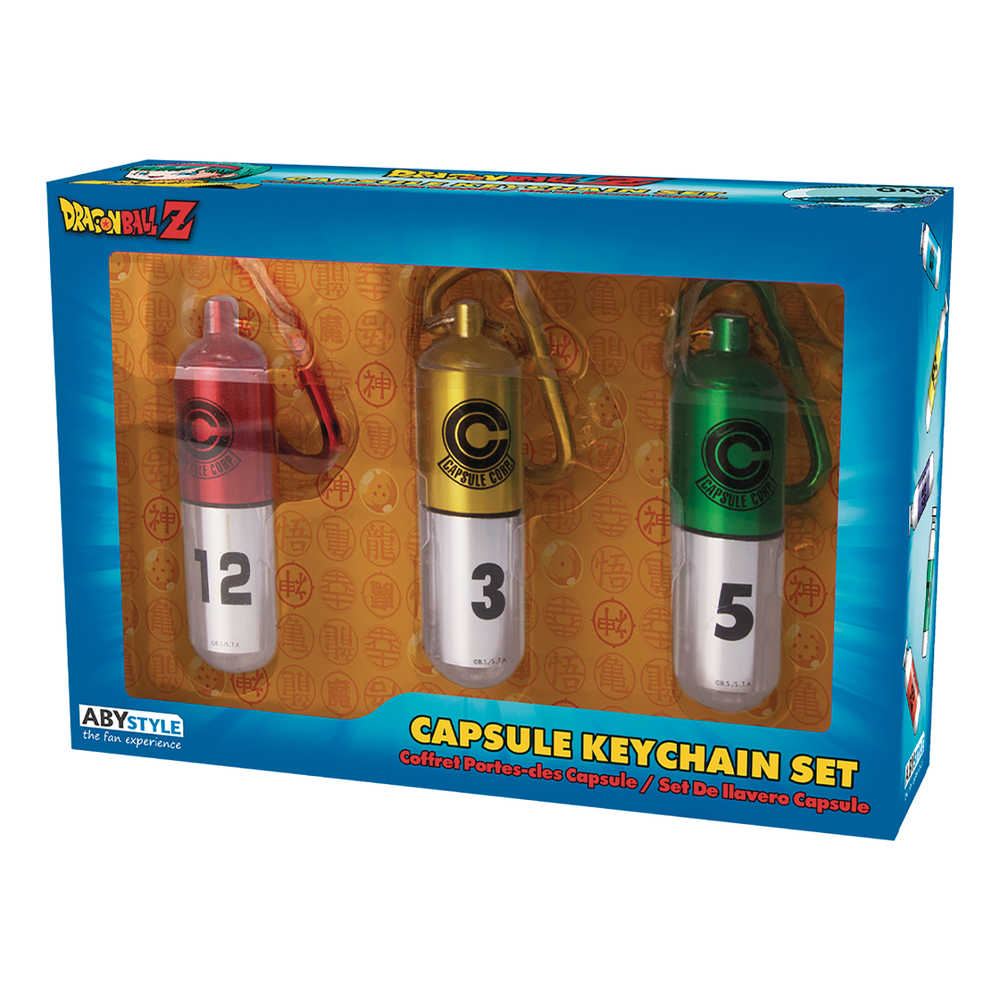 Dragon Ball Z Keychain 3 Pc Set 