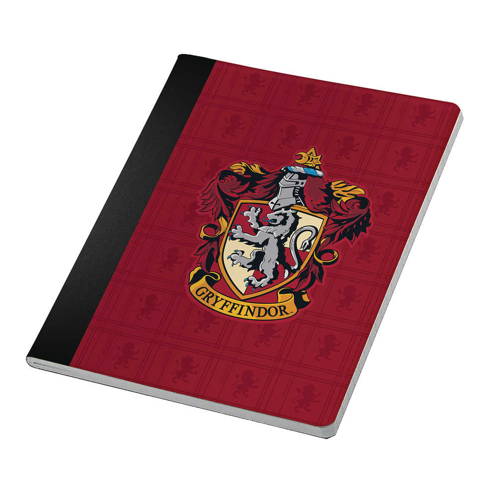 Harry Potter Gryffindor Notebook And Page Clip Set 