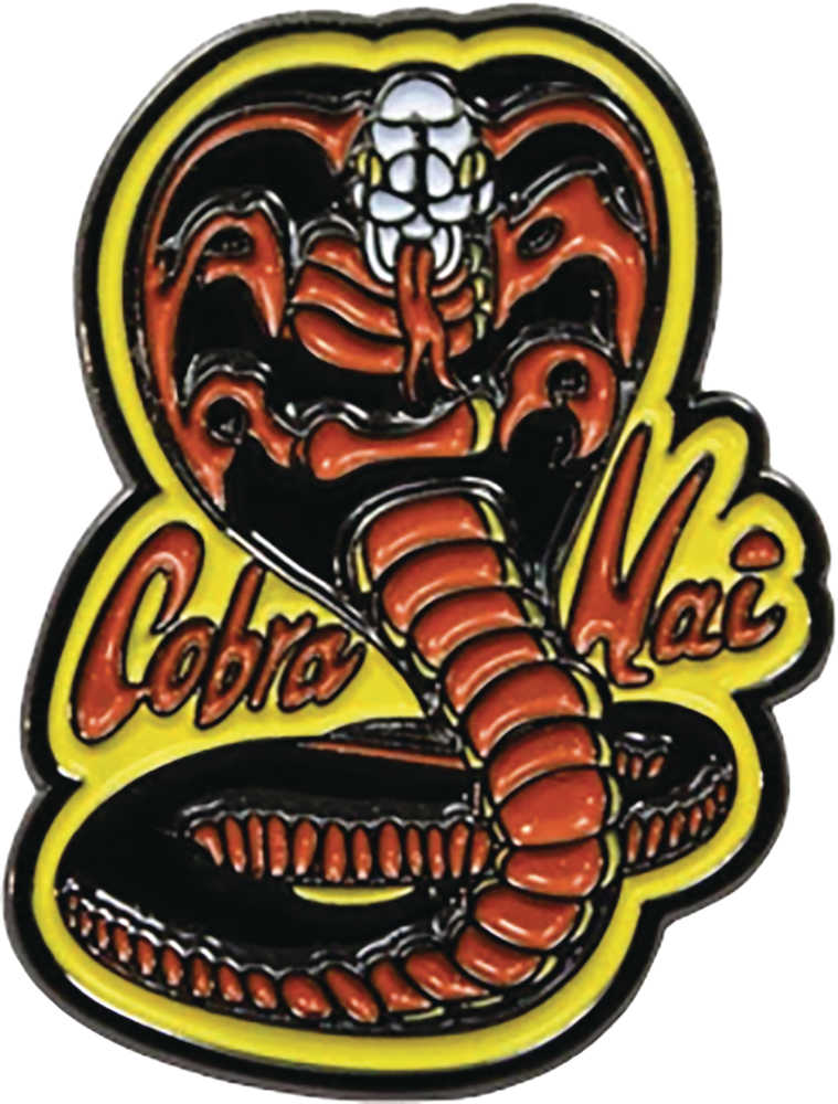 Karate Kid Cobra Kai Fire Enamel Pin 