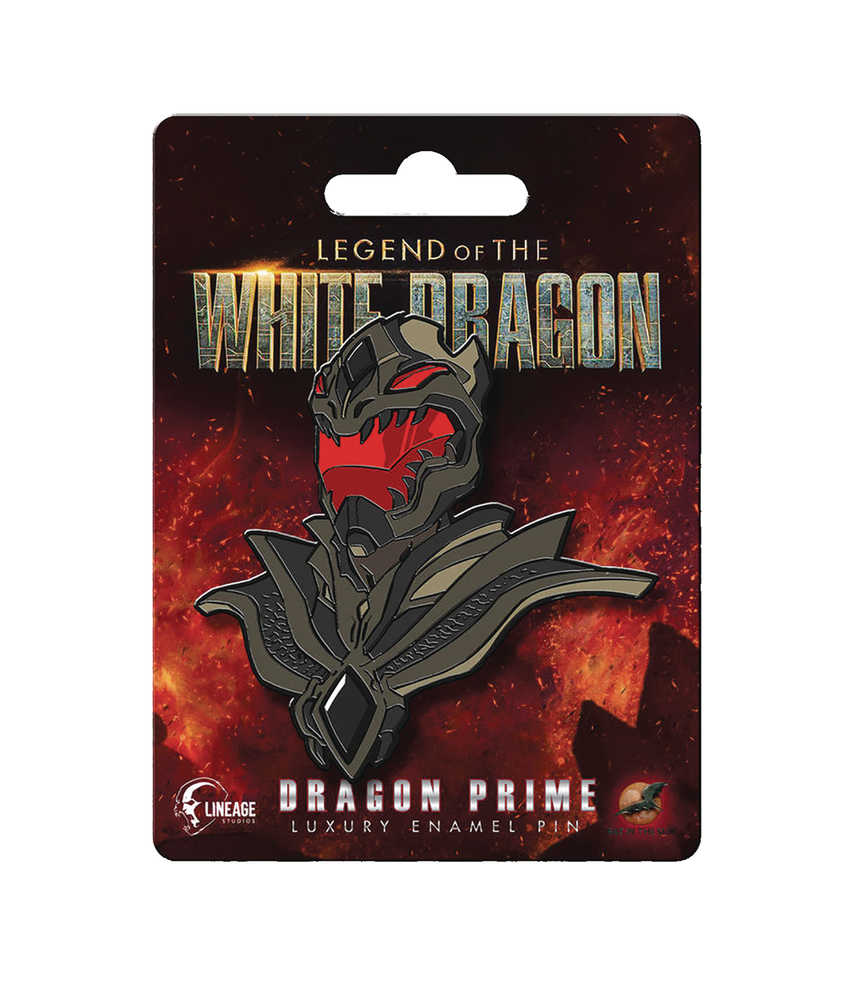 Legend Of White Dragon Dragon Prime Luxury Enamel Pin 