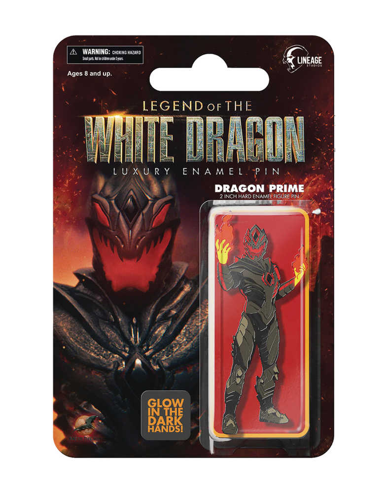 Legend Of White Dragon Dragon Prime Retro Figure Pin Gid 