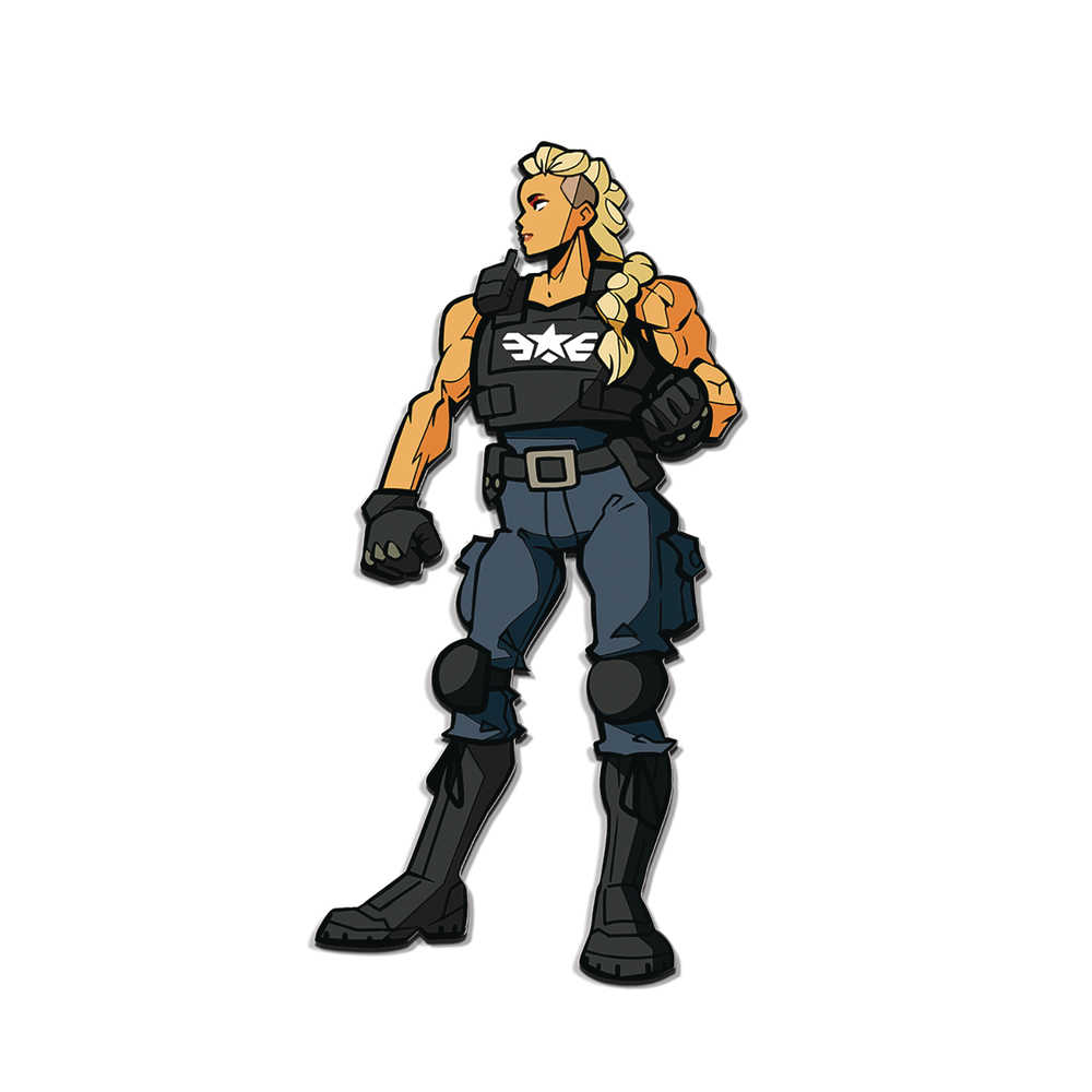 Streets Of Rage 4 Estel Luxury Enamel Side Scroller Pin 