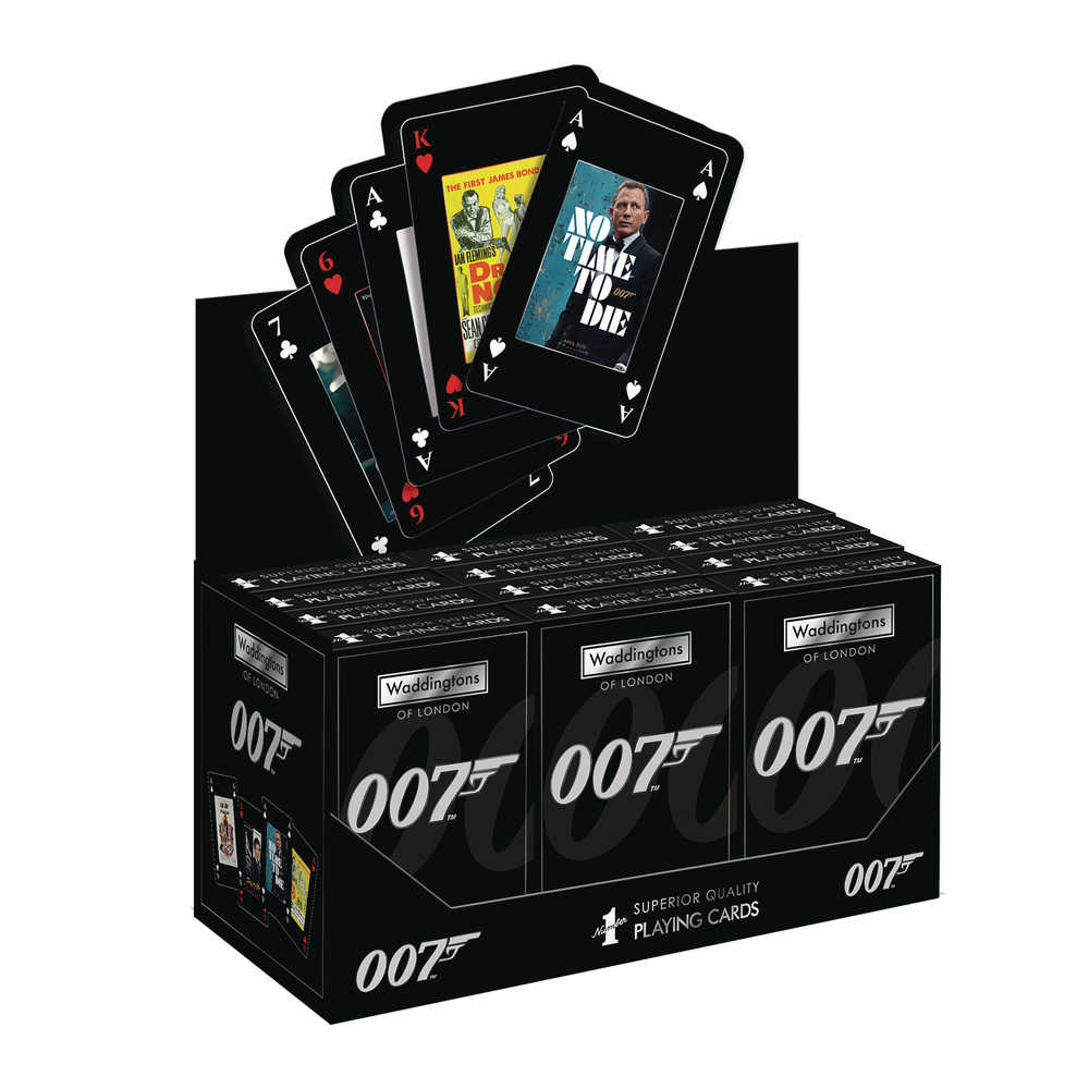 James Bond 007 Playing Cards 12 Pc Ds 