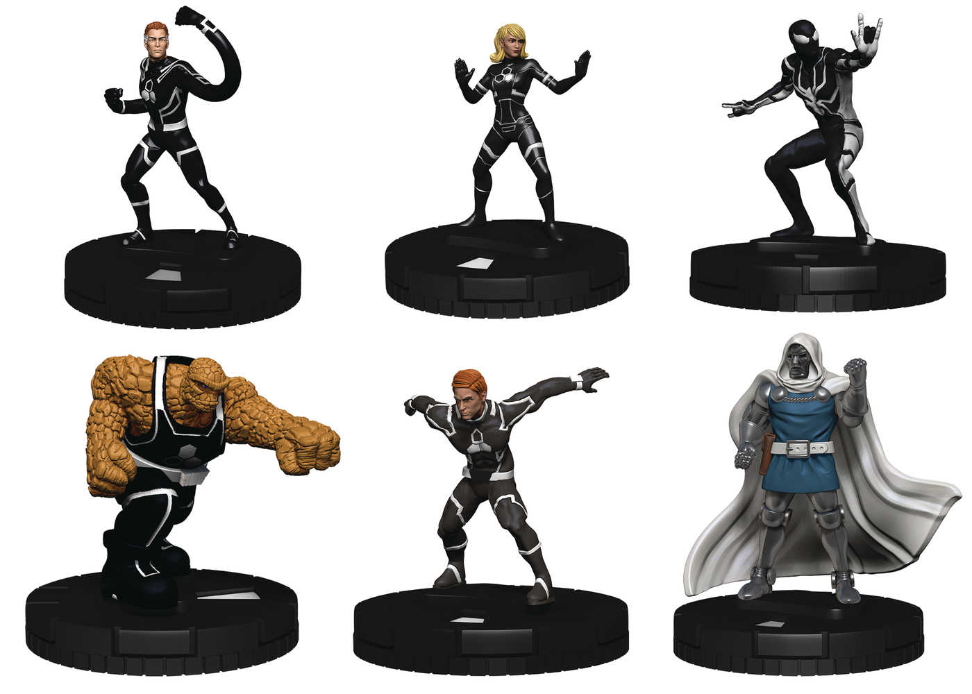Marvel Heroclix Ff Future Foundation Fast Forces 6 Pk 