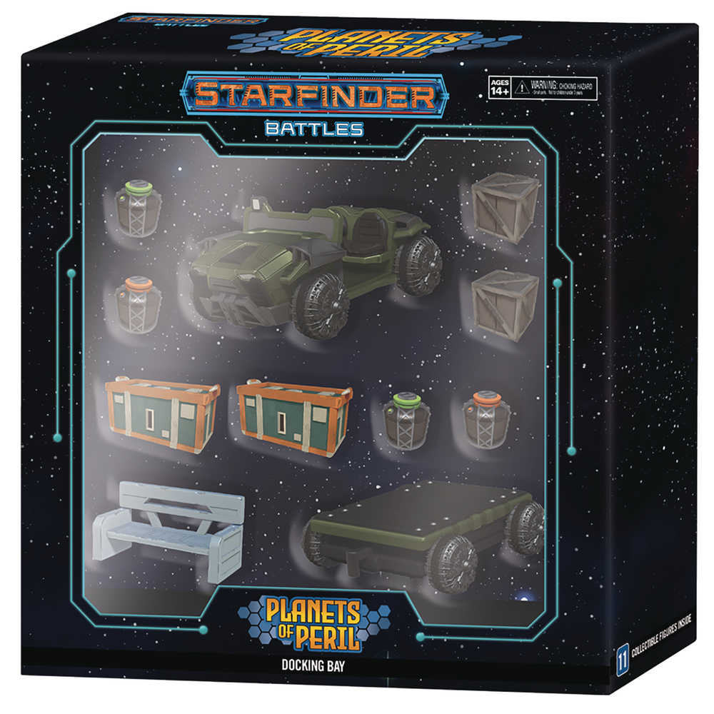 Starfinder Battles Planets Of Peril Docking Bay Premium Set