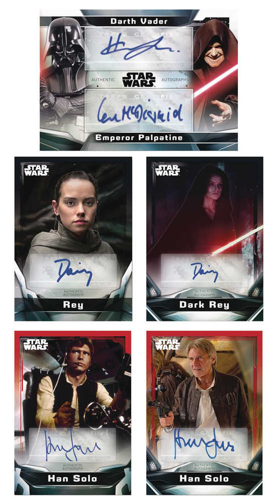 Topps 2021 Star Wars Signature Series Trading Card Box  