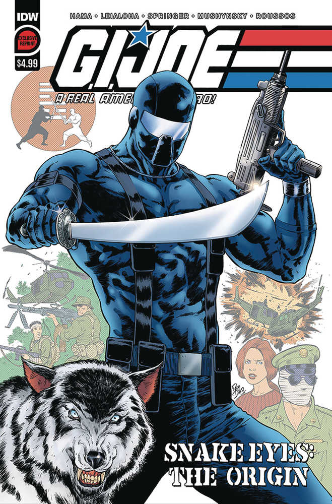 G.I. Joe A Real American Hero Snake Eyes Origin 2nd Printing