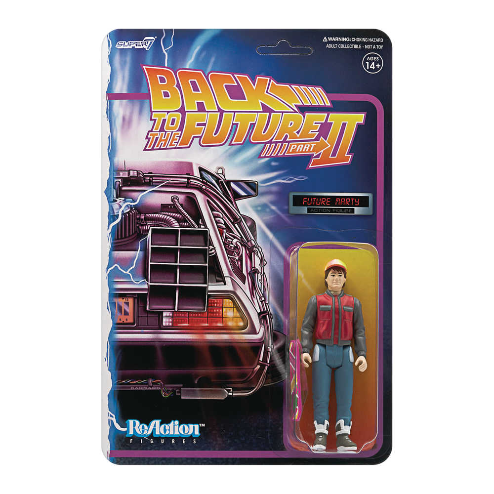 Back To The Future 2 Marty Mcfly Reaction Figure  