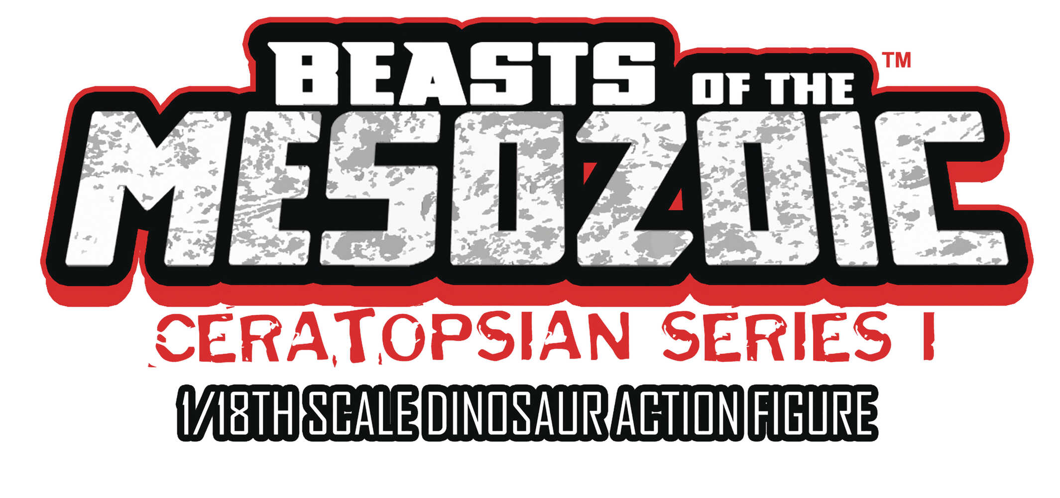 Beasts Of Mesozoic Ceratopsian Chasmosaurus 1/18 Figure 