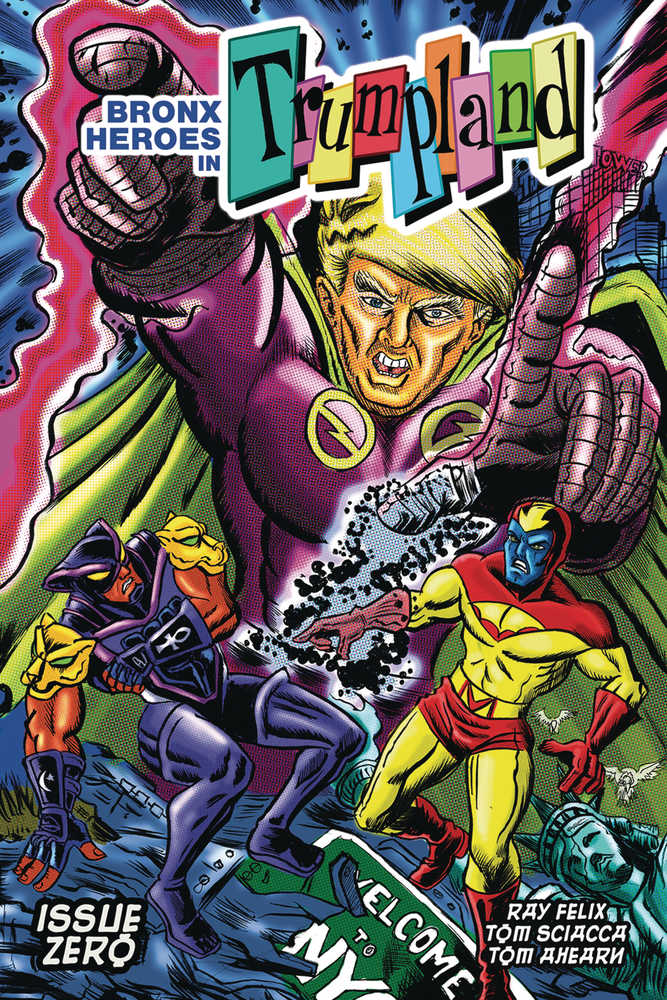 Bronx Heroes In Trumpland Graphic Novel