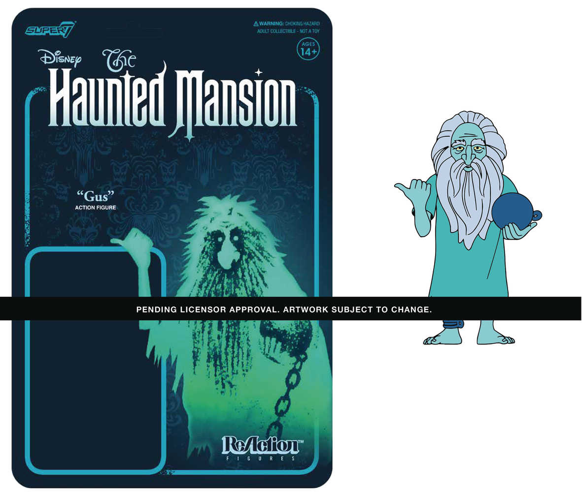 Disney Haunted Mansion Gus Prisoner Ghost Reaction Figure (N