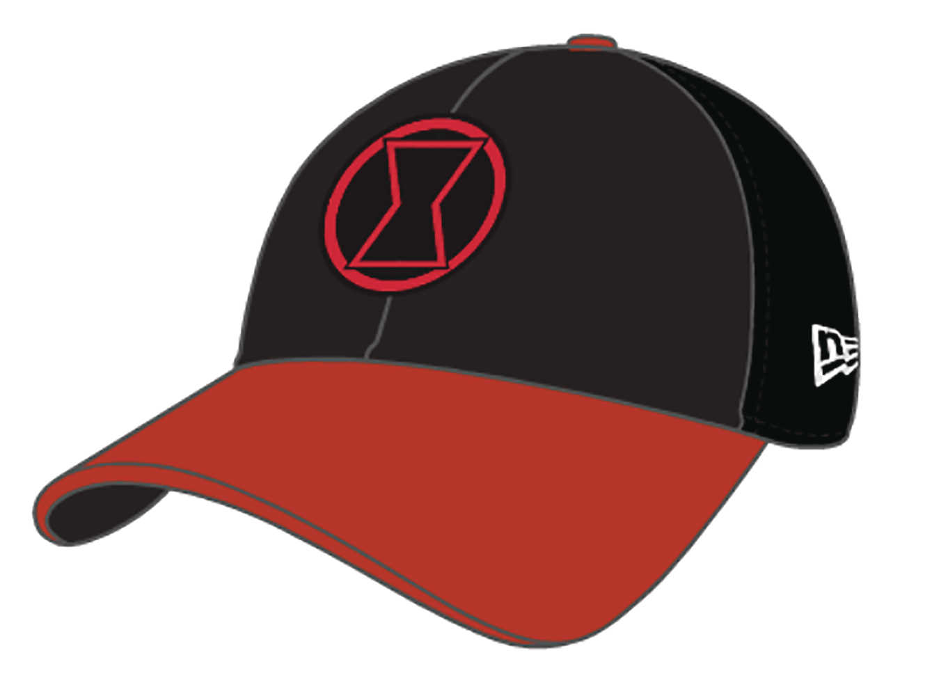 Marvel Black Widow Symbol Previews Exclusive Neo Flexfit Cap 