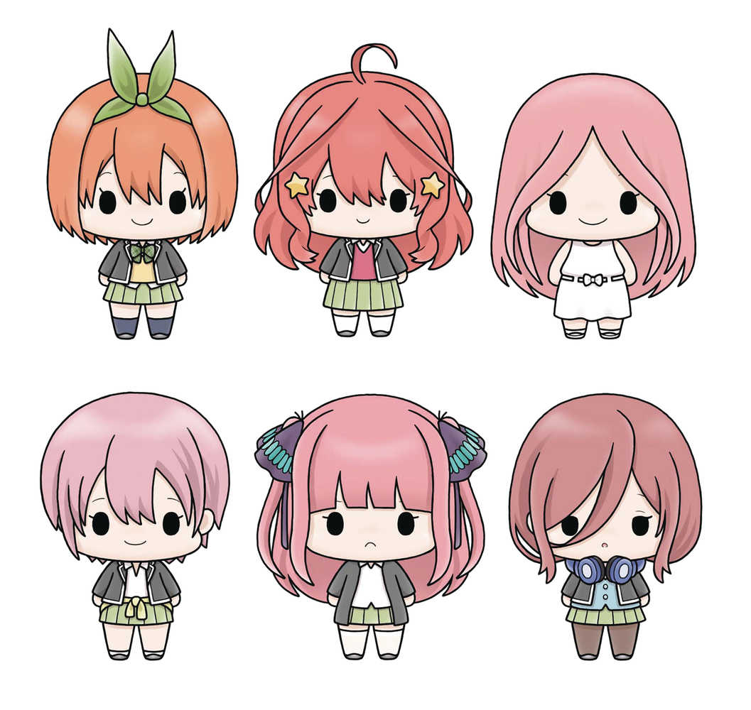 The Quintessential Quintuplets Chokorin Mascot Series 6 Pc Ds