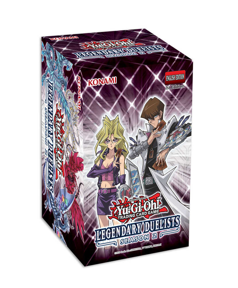 Yu Gi Oh Collectible Card Game Legendary Duelists Season 2 Display (8 Ct) 