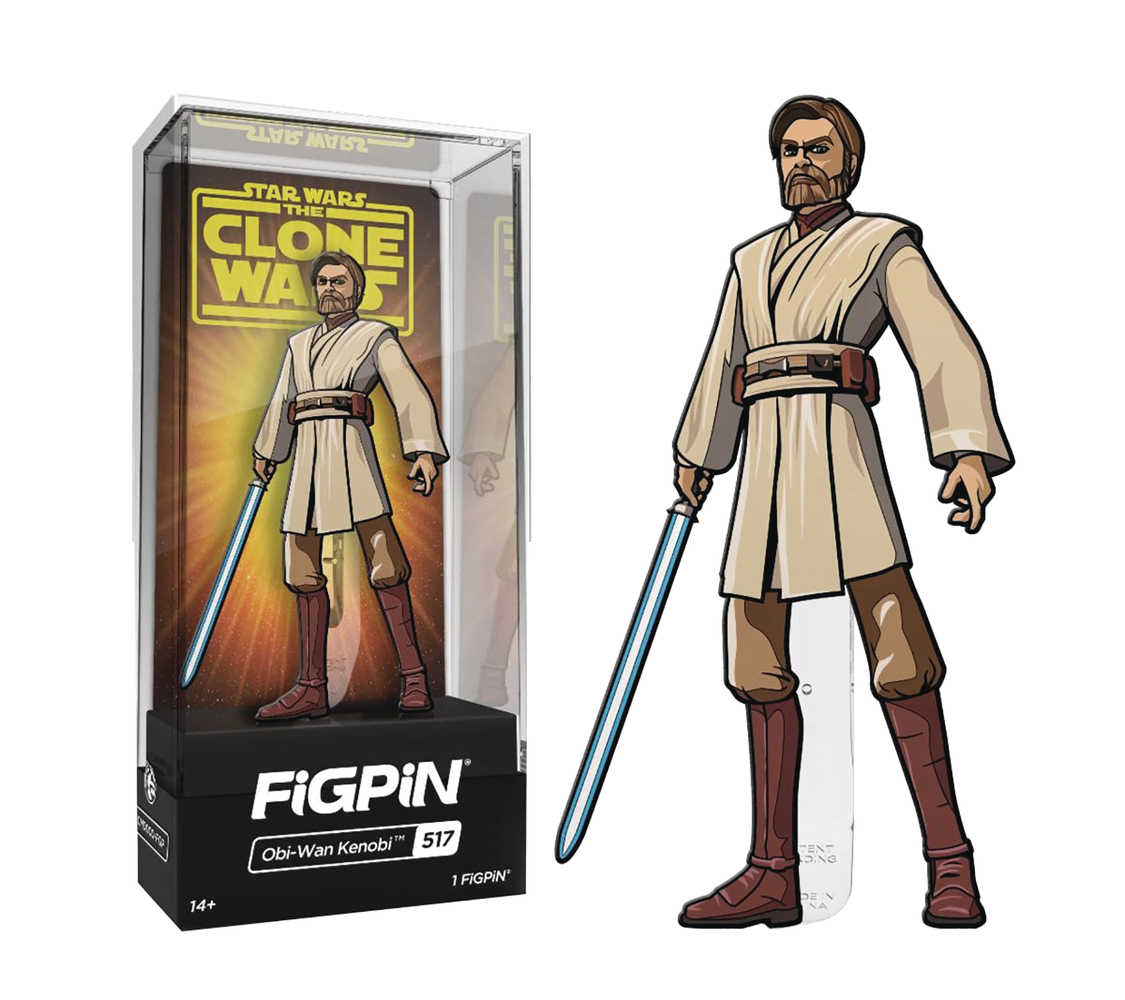 Figpin Clone Wars Obi Wan Kenobi Pin 