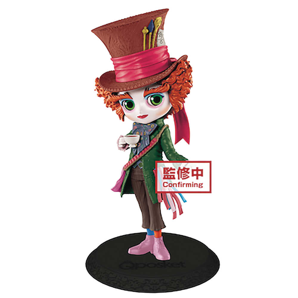 Alice In Wonderland Q Posket Mad Hatter Figure Ver 2 