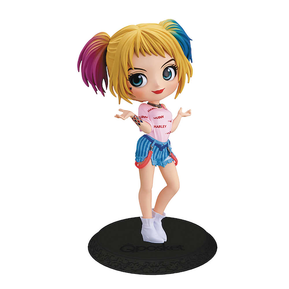 Birds Of Prey Q Posket Harley Quinn V3 Figure 