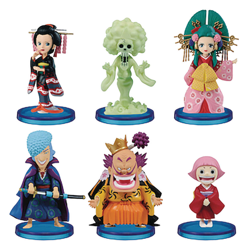 One Piece World Wanokuni6 Collectible 12 Pc Bmb Figure Assortment 