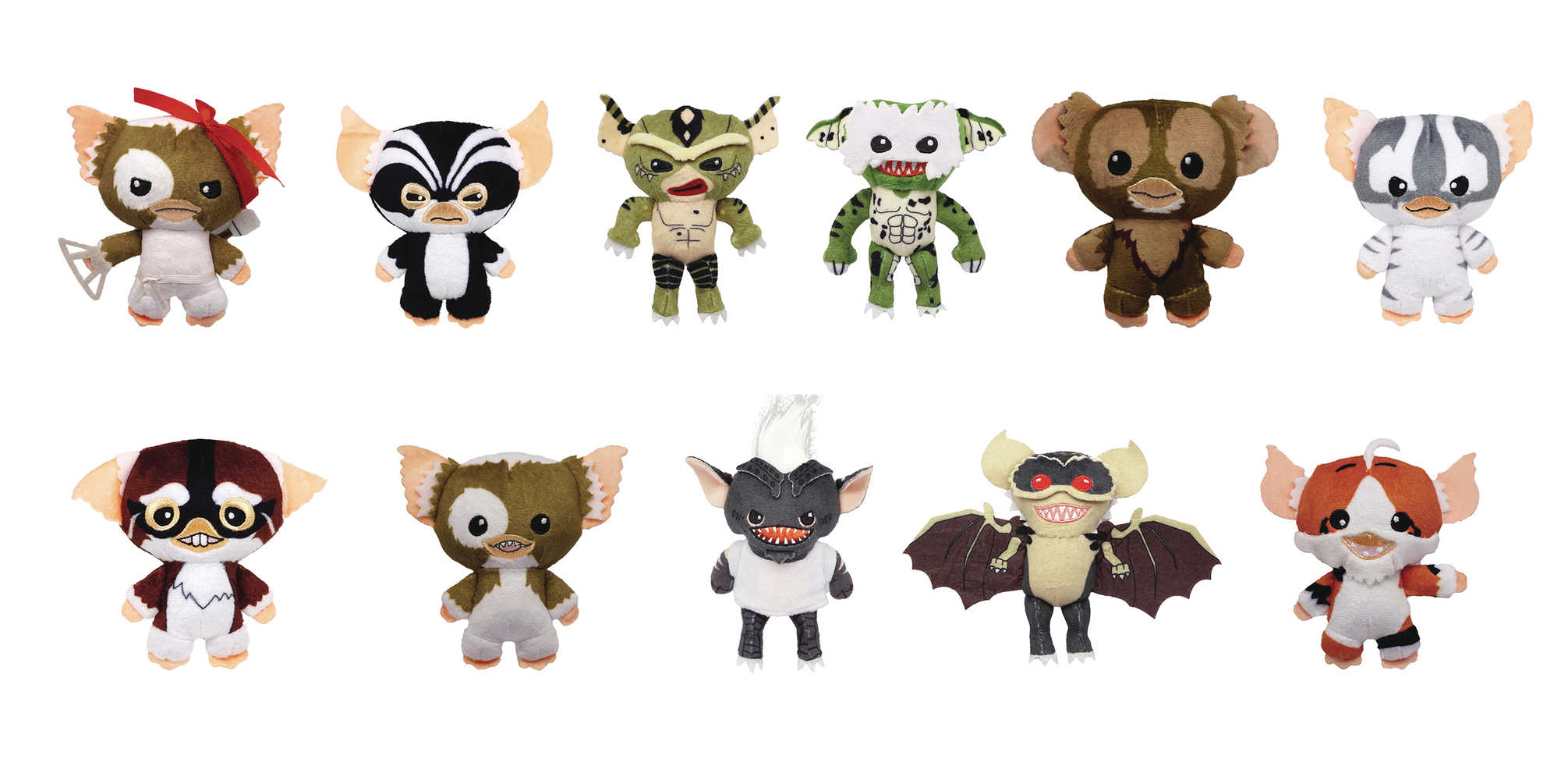 Gremlins Plush Bag Clip 24 Pc Blind Mystery Box Display 