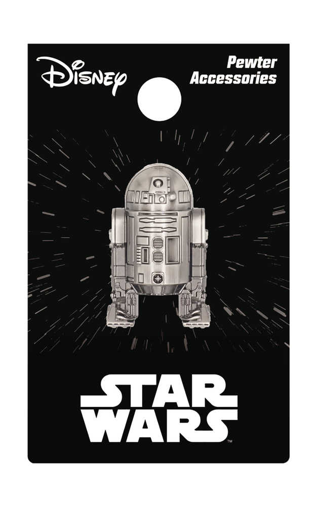 Star Wars R2 D2 Pewter Lapel Pin 