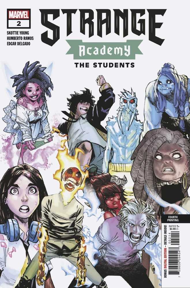 Strange Academy #2 4th Printing Variant