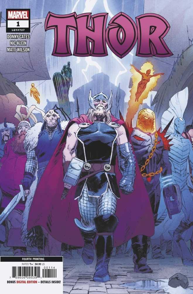Thor #1 4 Th Printing Variant