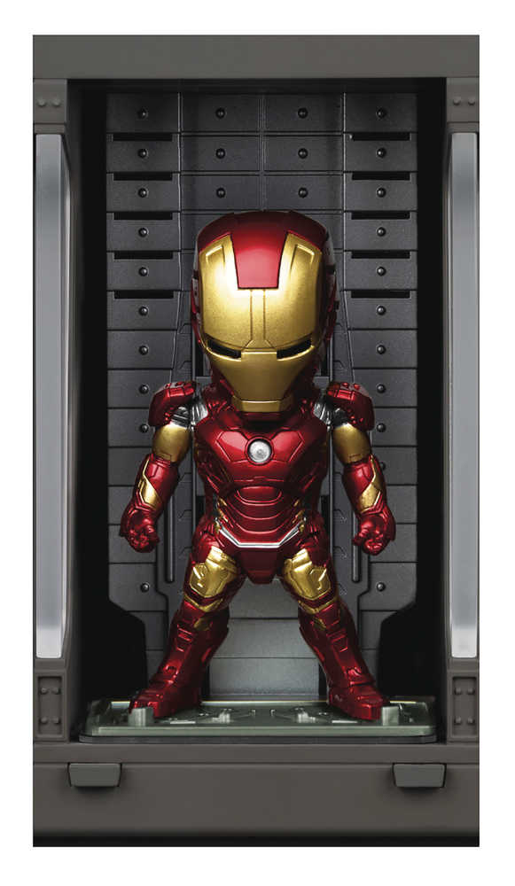 Avengers Aou Mea 022 Iron Man Mk Xliii with Hall Of Armor Figure