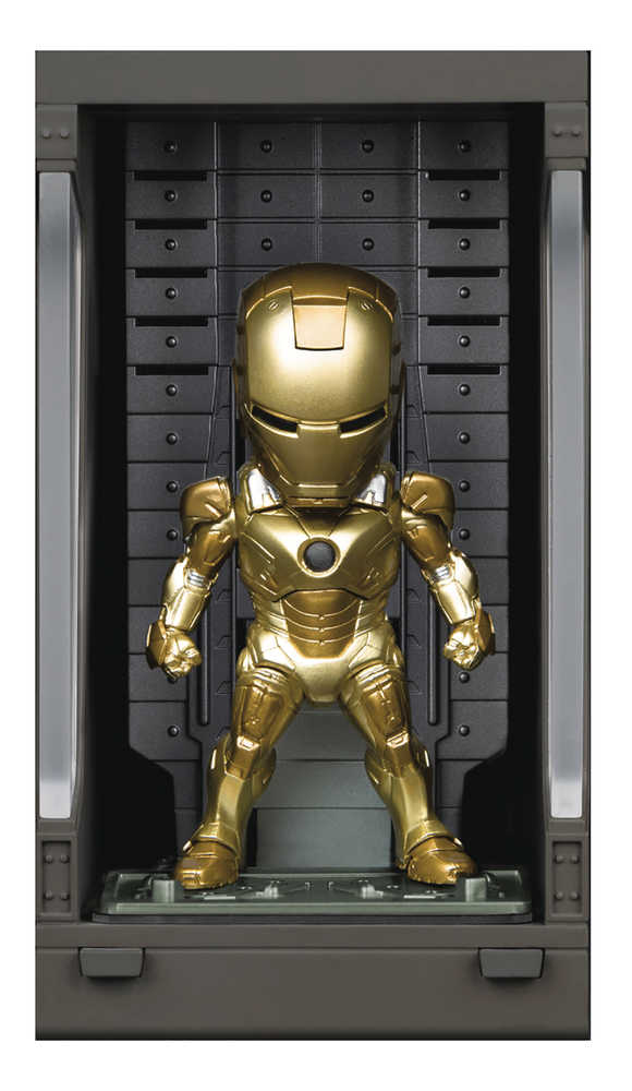 Iron Man 3 Mea 022 Iron Man Mk Xxi with Hall Of Armor Figure 