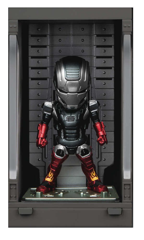 Iron Man 3 Mea 022 Iron Man Mk Xxii with Hall Of Armor Figure 