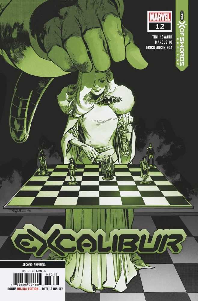 Excalibur #12 2nd Printing Asrar Variant Xosp