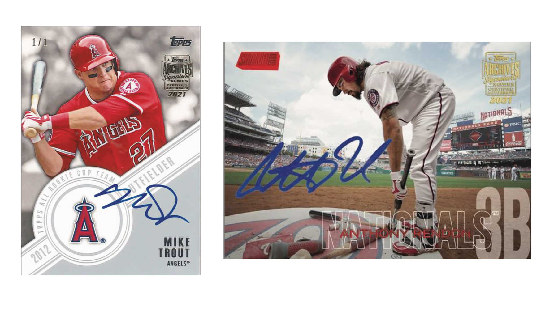 Topps 2021 Archives Sig Ser Baseball Active Edition Trading Card Box 