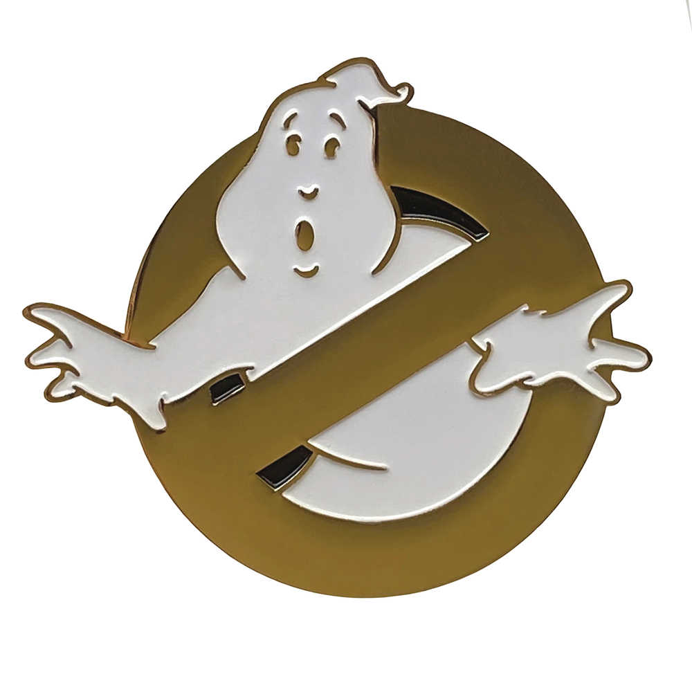 Ghostbusters No Ghost Logo Con Exclusive Enamel Pin Gold Edition