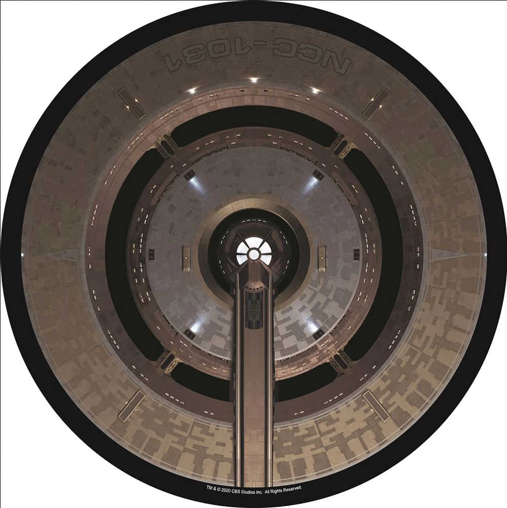 Star Trek U.S.S Discovery Ncc 1031 Saucer Con Excl Mouse Pad