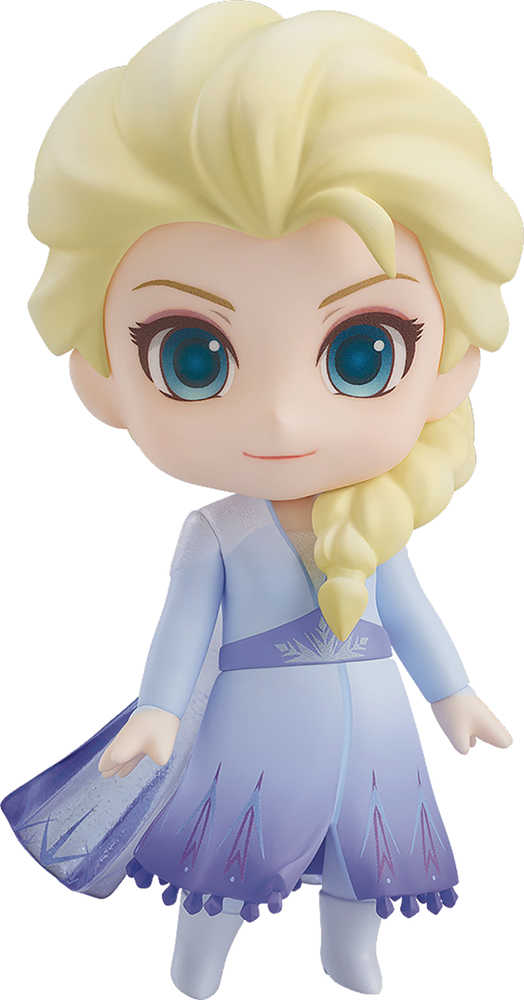 Disney Frozen 2 Elsa Nendoroid Action Figure Blue Dress Ver 