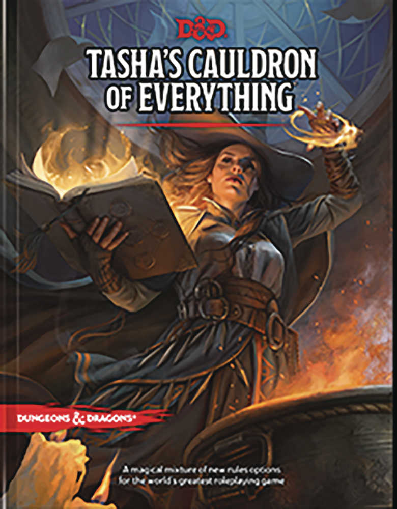 Dungeons & Dragons  5 E Role Playing Game Tashas Cauldron Of Everything Hardcover 