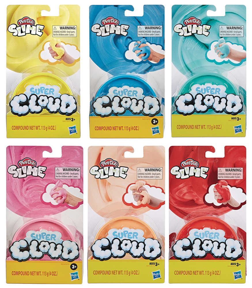 Play Doh Super Cloud Slime Single Can Assortment 202001  