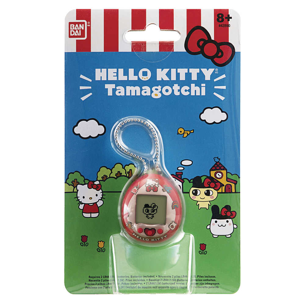 Hello Kitty X Tamagotchi Nano 6 Pc Red Solid Display 