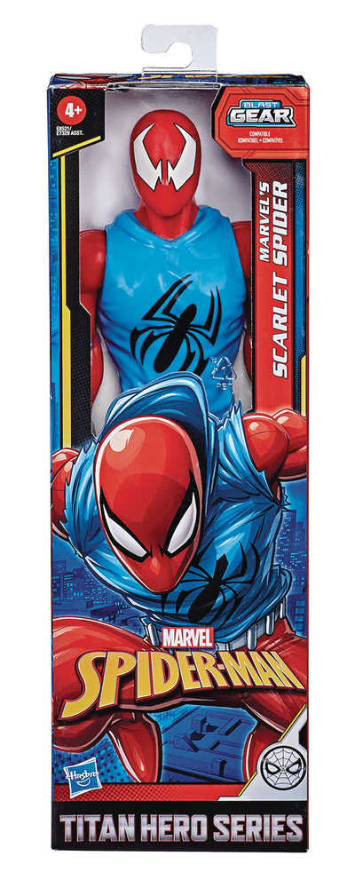 Spider-Man Titan Hero Ww Scarlet Spider 12 In Action Figure Case  