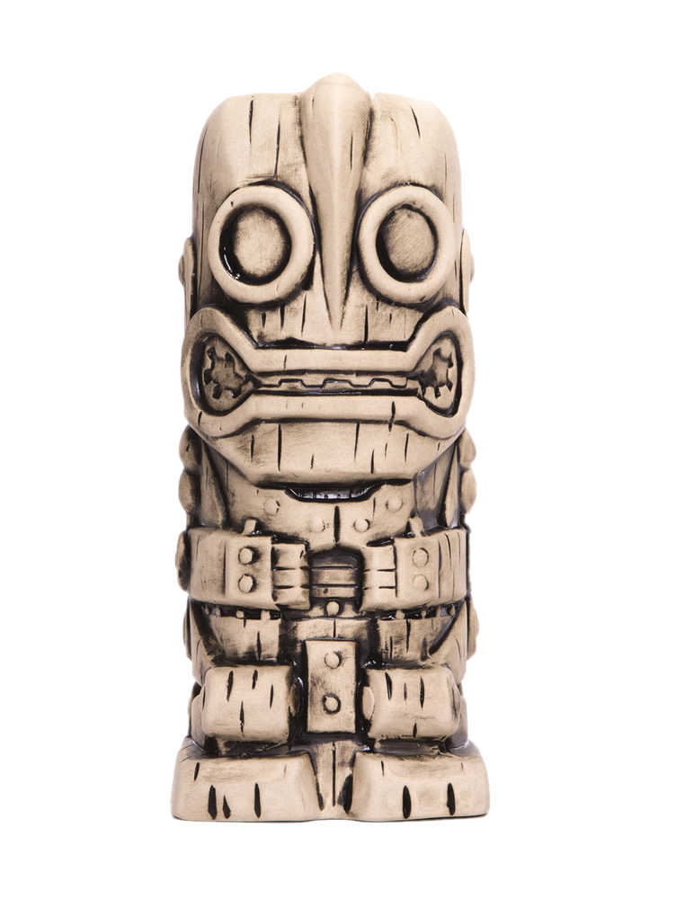Iron Giant Ceramic Tiki Mug Bone 