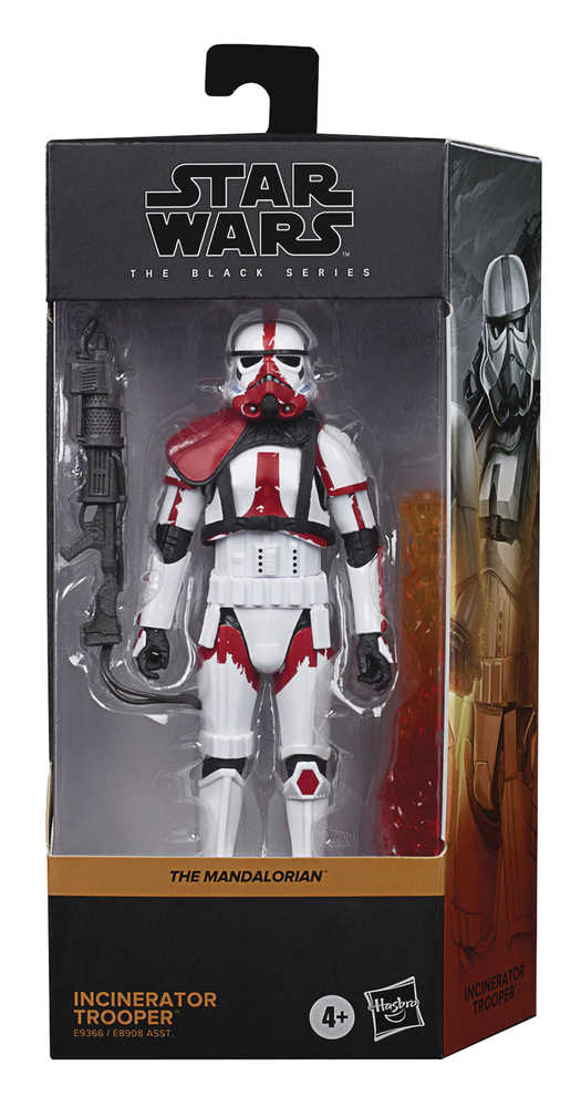Star Wars Black 6 In Incinerator Trooper Action Figure Case  