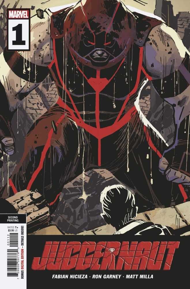 Juggernaut #1 (Of 5) 2 Nd Printing Garney Variant Dx