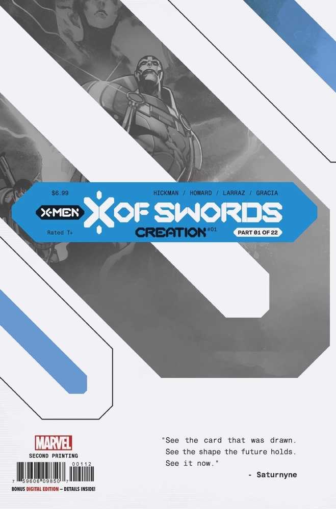 X Of Swords Creation #1 2nd Printing Larraz Variant