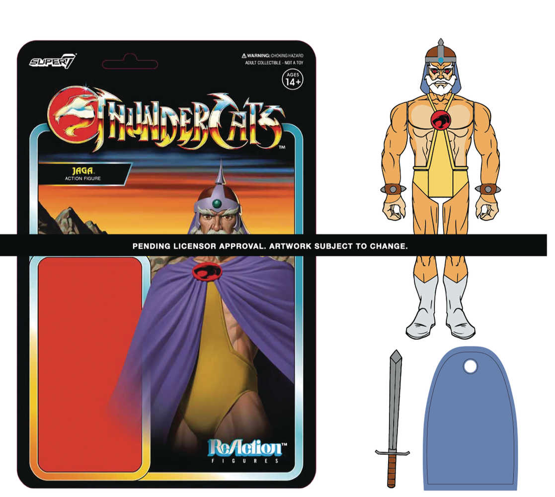Thundercats Jaga W2 Reaction Figure  