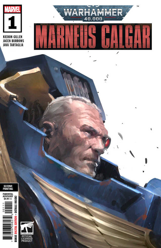 Warhammer 40 K Marneus Calgar #1 (Of 5) 2 Nd Printing Variant