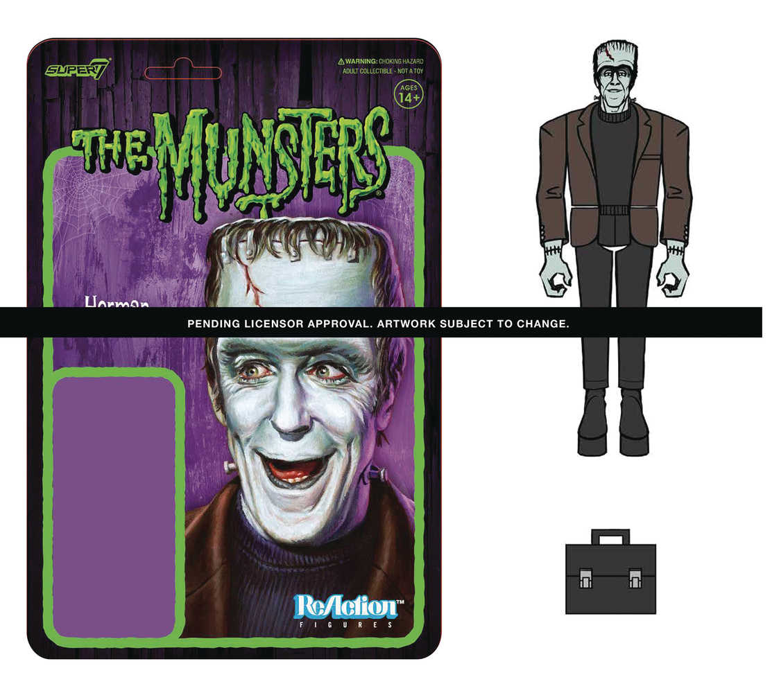 Munsters Herman Munster Reaction Figure  