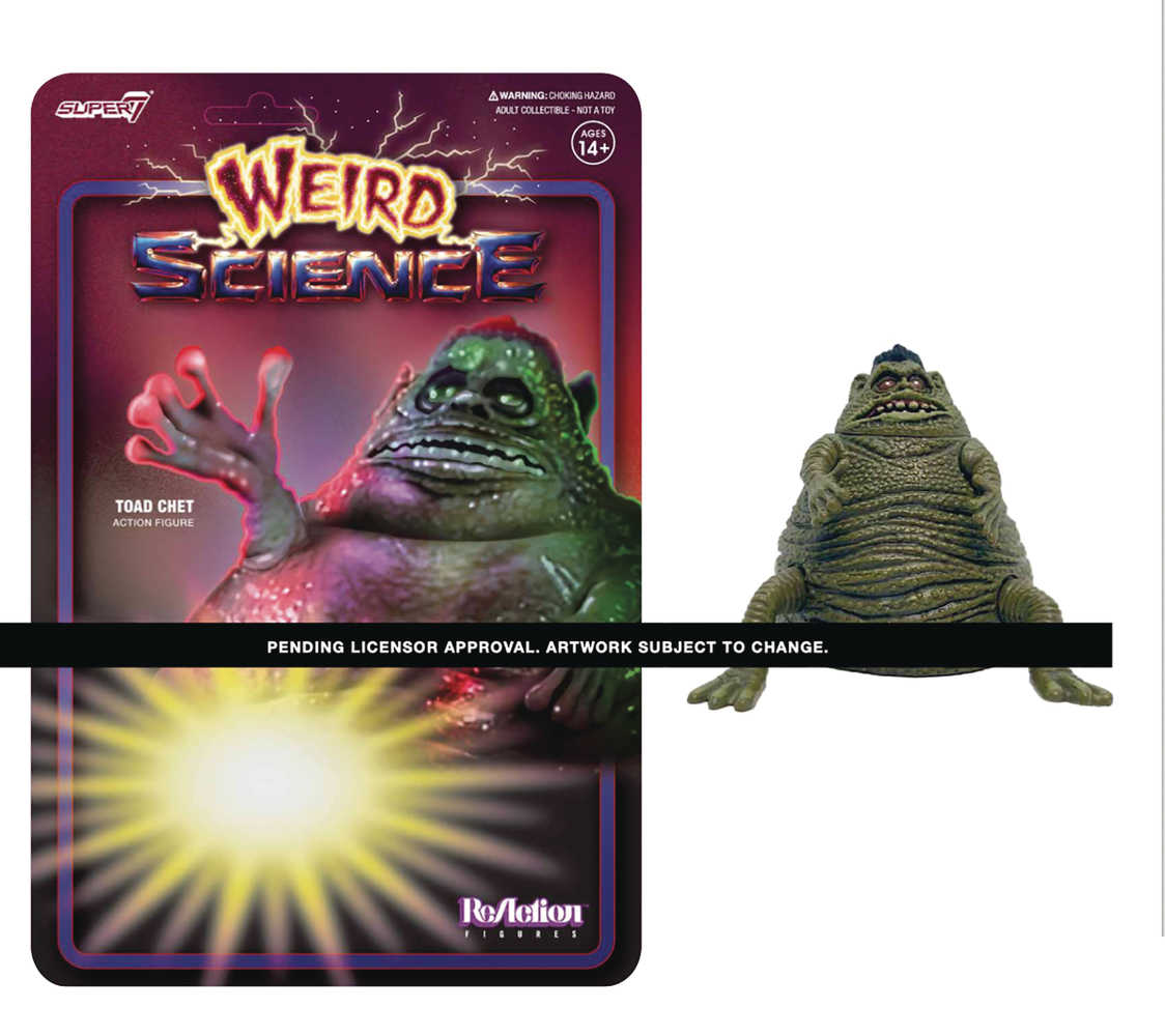 Weird Science Toad Chet Nycc Movie Accurate Reaction Figure