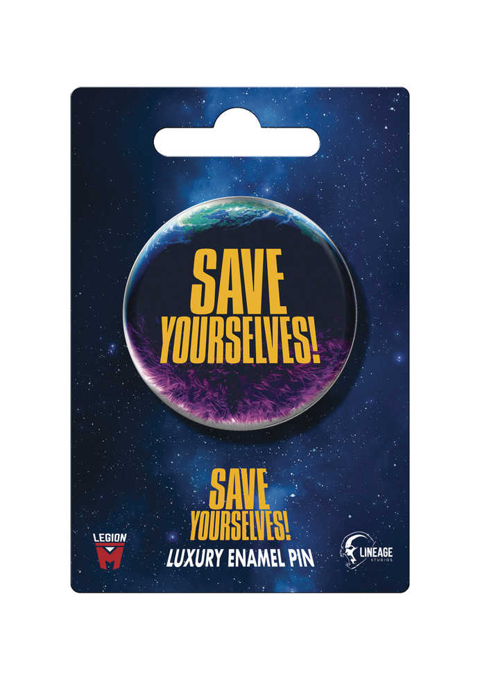 Save Yourselves Movie Logo Pin 