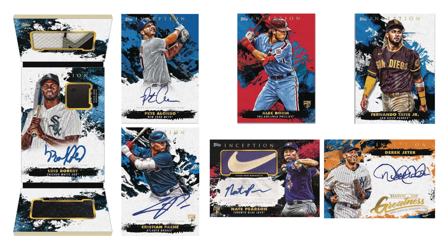 Topps 2021 Inception Baseball Trading Card Box  