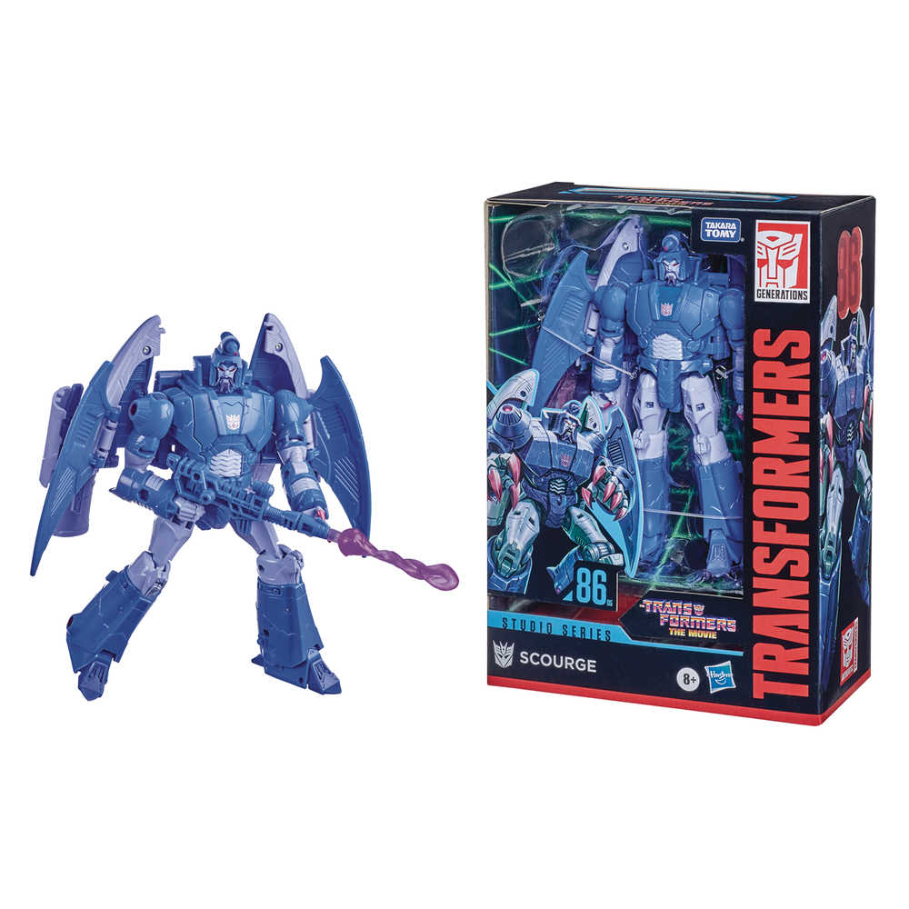 Transformers Gen Studio Ser Voyager Scourge Action Figure Case  