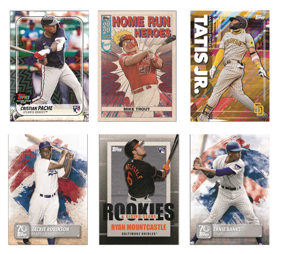 Topps 2021 Baseball Sticker Collector's Album Display  